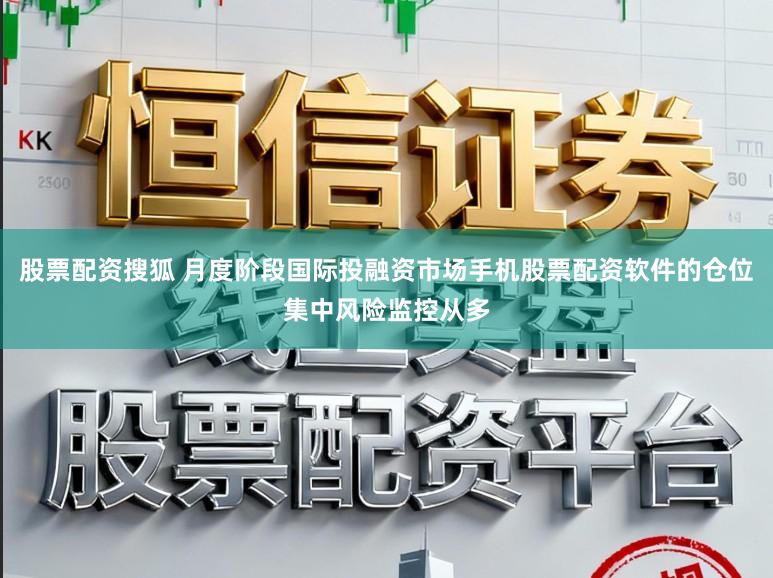 股票配资搜狐 月度阶段国际投融资市场手机股票配资软件的仓位集中风险监控从多