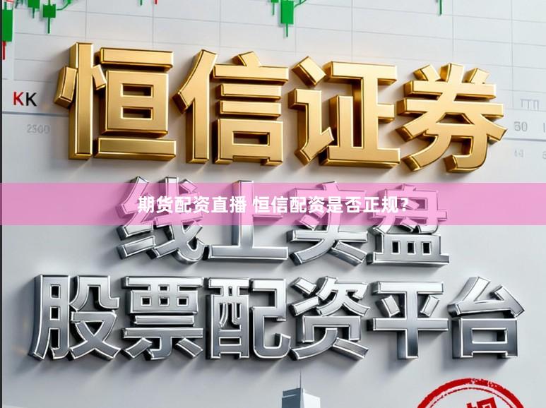 期货配资直播 恒信配资是否正规？
