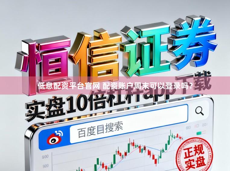 低息配资平台官网 配资账户周末可以登录吗？